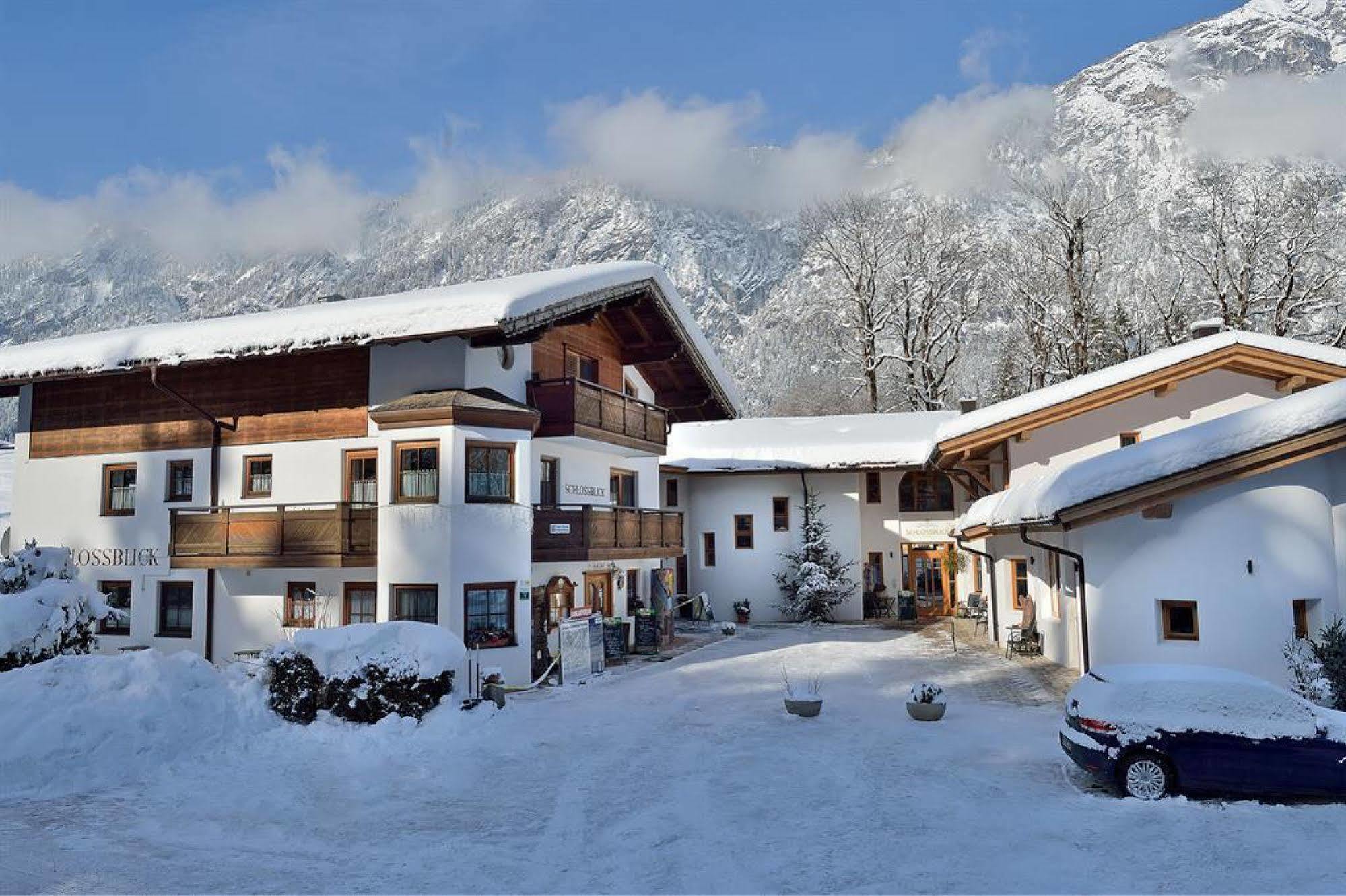 Hotel Kraftquelle Schlossblick Angerberg  المظهر الخارجي الصورة